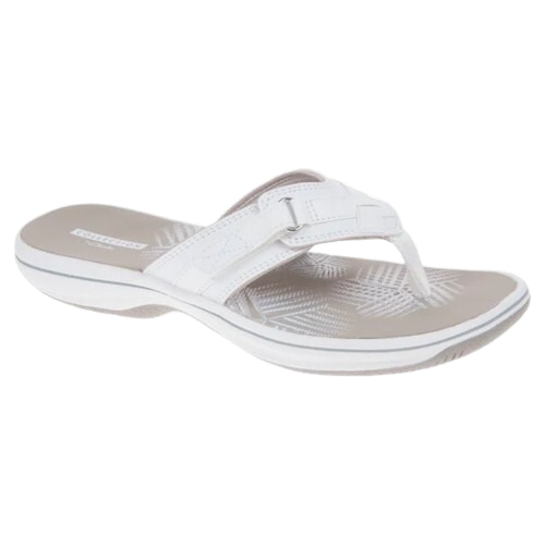 BREEZE SEA 25508 WHITE SYNTHETICCLARKS @BRANDYS SHOES