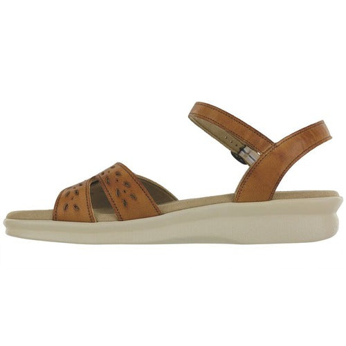 Duo Quarter Tan/Hazel Strap Sandal Sas