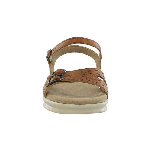 Duo Quarter Tan/Hazel Strap Sandal Sas