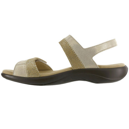 Nudu Heel Strap Golden Sandal Sas