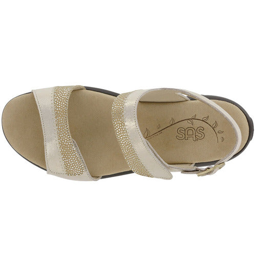 Nudu Heel Strap Golden Sandal Sas