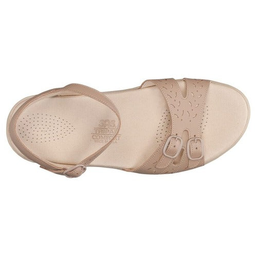 Duo Quarter Natural Strap Sandal Sas