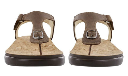 BROWN | Marina T-Strap Sandal at Brandy's Shoes Made in USA