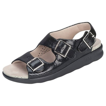 Relaxed Heel Strap Sandal Sas