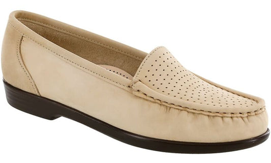 SAVVY LINEN | SAS Savvy - Leather Loafer at Brandy's Shoes Made in USA