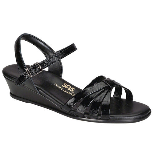 Strippy Quarter Strap Wedge Sas