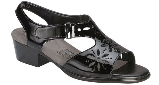 SAS Women Sunburst BLK PAT @BRANDYSSHOES