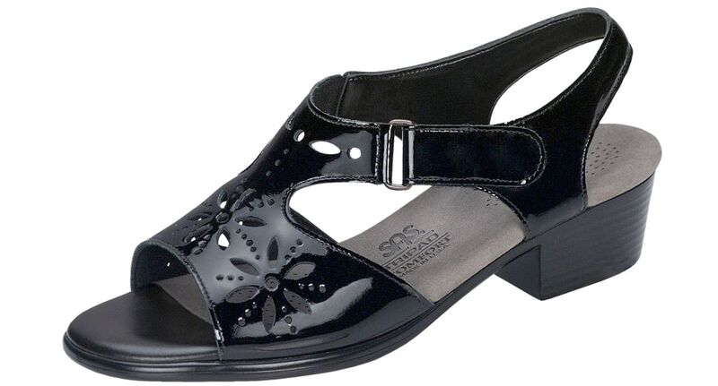 SAS Women Sunburst BLK PAT @BRANDYSSHOES