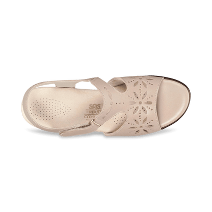 CREAM | SAS Sunburst - Heeled Sandal at Brandy's Shoes Made in USA